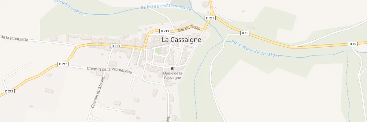 Plan du 2 Av du Lauragais à La Cassaigne