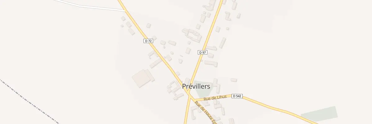 Plan du 5 Rue Principale à Prévillers