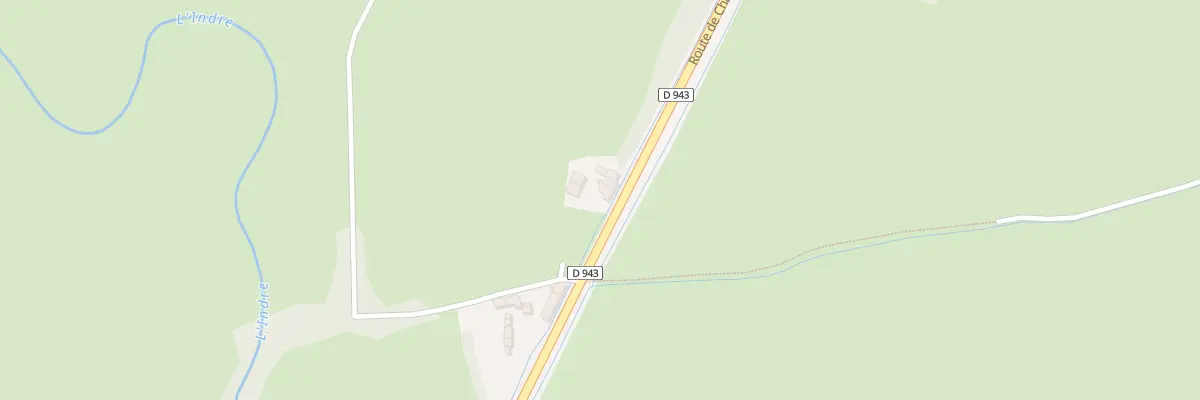 Plan du 7 Rte de Châteauroux à Montgivray