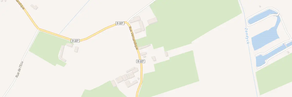 Plan du 1166 Rue Vernandique à Ardres