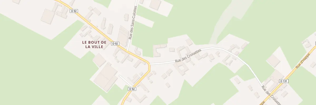 Plan du 1 Rue des Croisettes à Campagne-lès-Boulonnais