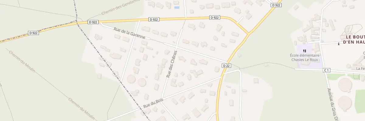 Plan du 7 Rue de la Garenne à Boisemont