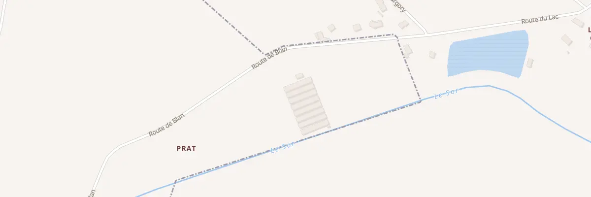 Plan du 5121 Prat à Poudis