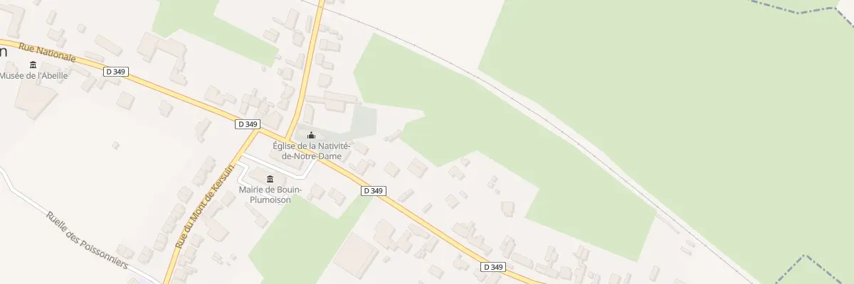 Plan du 530 Rte Nationale à Bouin-Plumoison