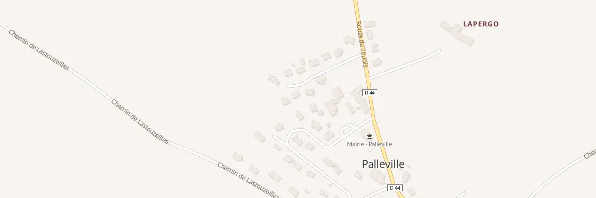 Plan du 9 Lot du Couchant à Palleville