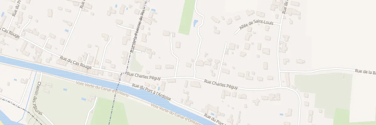 Plan du 108 Rue Charles Péguy à Chécy