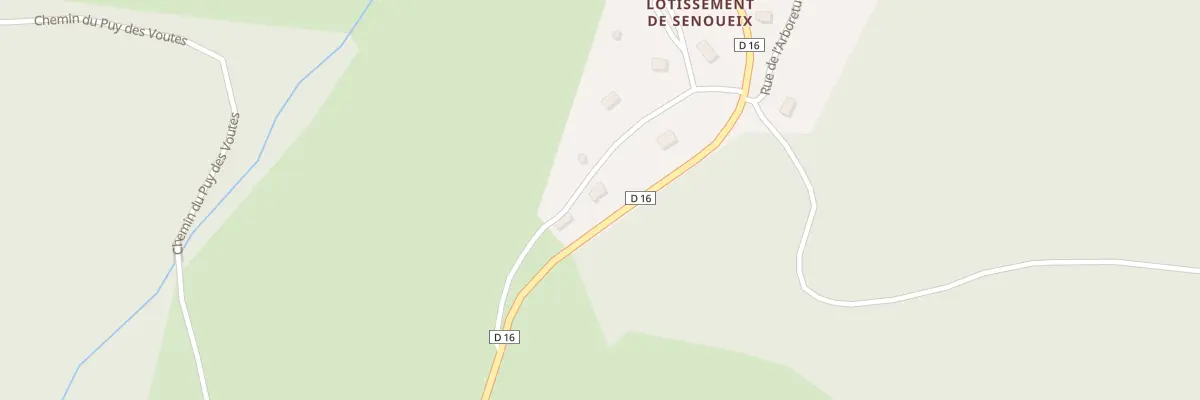 Plan du 15 Rue des Fraisiers, Senoueix à Gentioux-Pigerolles