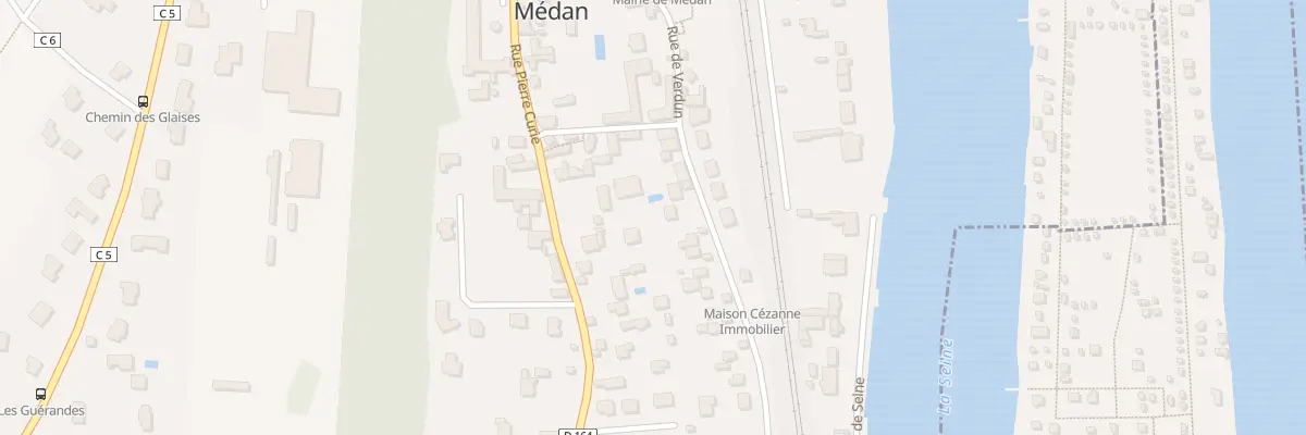 Plan du 33 Rue de Verdun à Médan