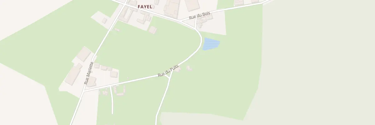 Plan du 6 Rue du Puits à Montagne-Fayel