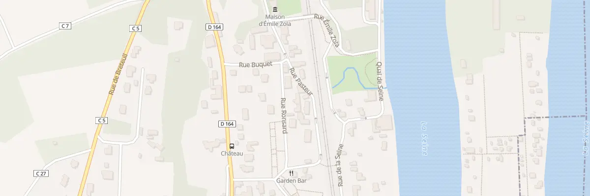 Plan du 15 Rue Pasteur à Médan