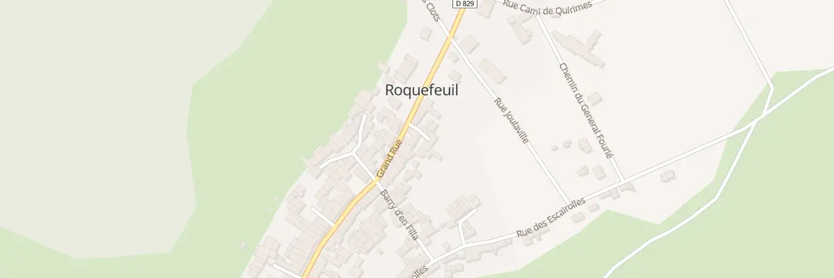 Plan du 11 Gr Grand Rue à Roquefeuil