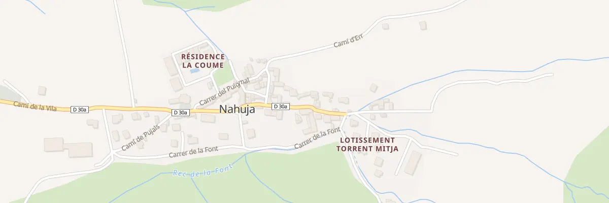 Plan du 9002 Le Village à Nahuja