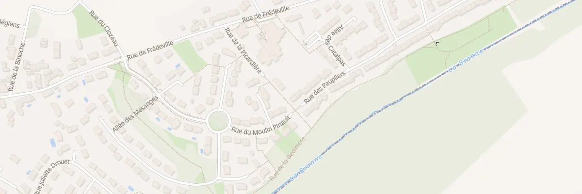 Plan du 1 Rue des Peupliers à Saint-Jean-de-Braye