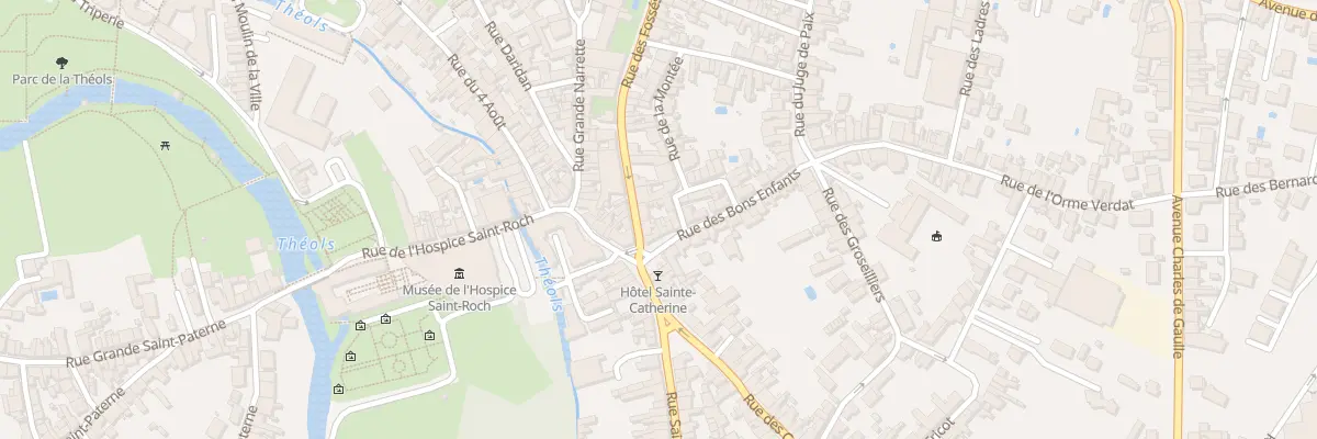 Plan du 3 Rue des Bons Enfants à Issoudun