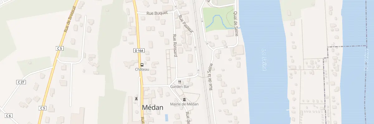 Plan du 3 Rue Pasteur à Médan