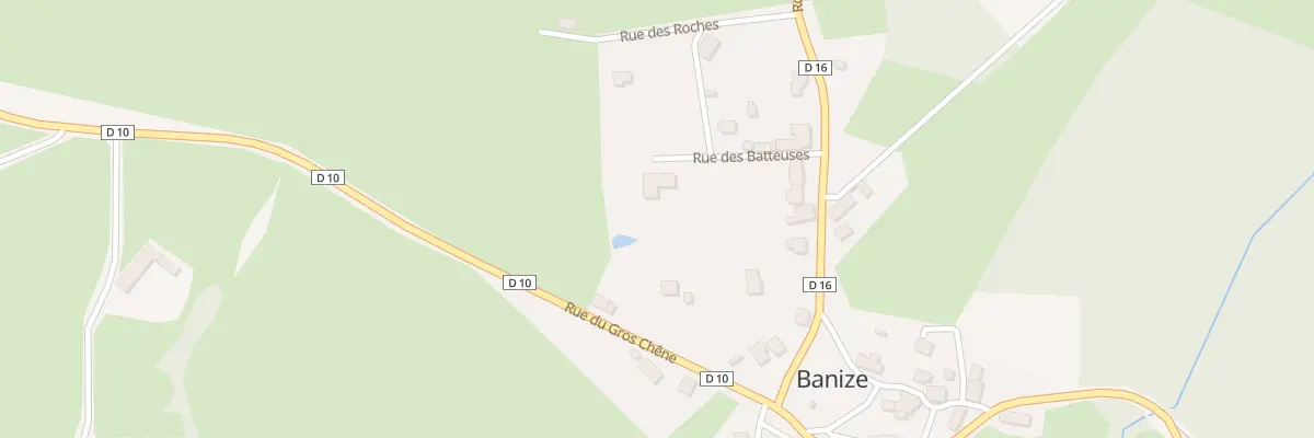 Plan du 3 Rue des Batteuses à Banize