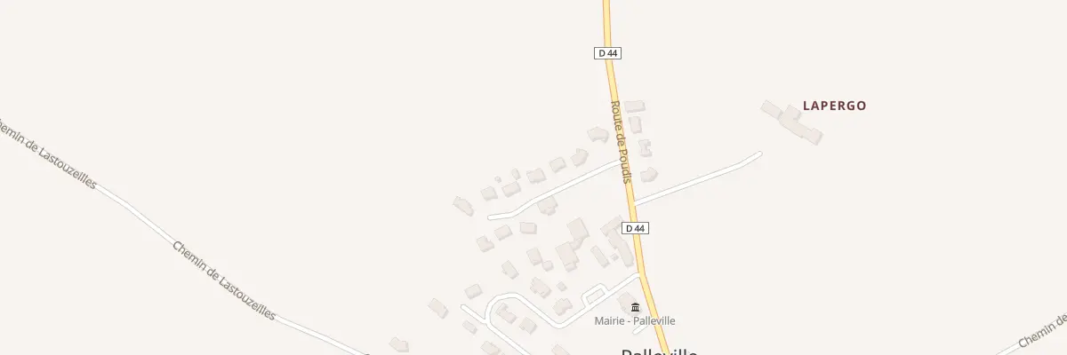 Plan du 4 Lot du Couchant à Palleville