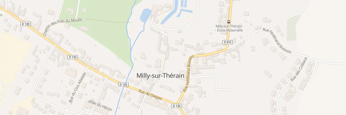 Plan du 3 Rue Ferdinand Buisson à Milly-sur-Thérain