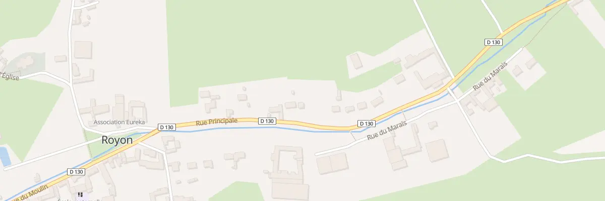 Plan du 19 Rue Principale à Royon