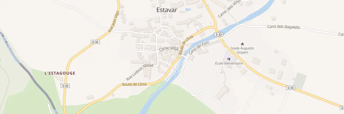 Plan du 20 Rte de Llivia à Estavar