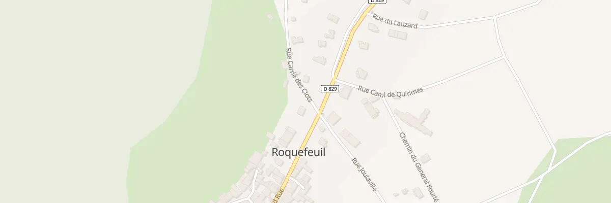 Plan du 2 Gr Grand Rue à Roquefeuil