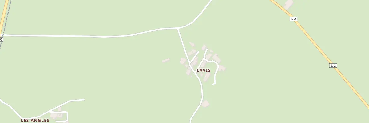 Plan du 3 Lavis à La Cellette