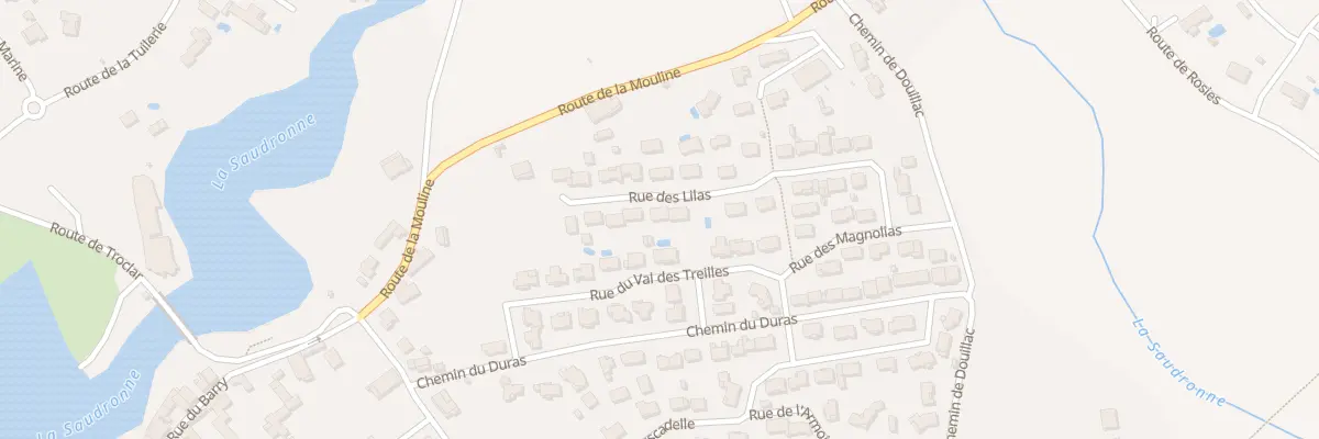 Plan du 23 Rue des Lilas à Lagrave