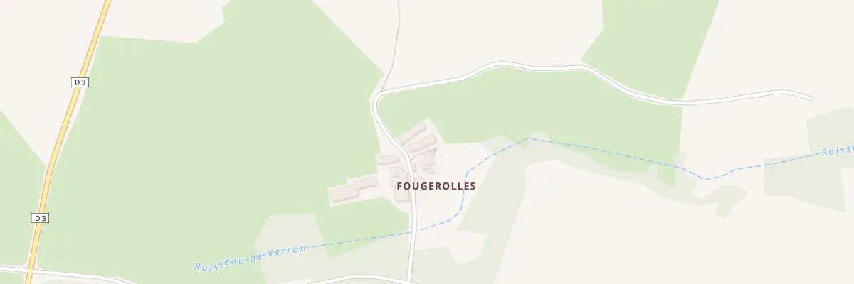 Plan du 4 Fougerolle à Roches