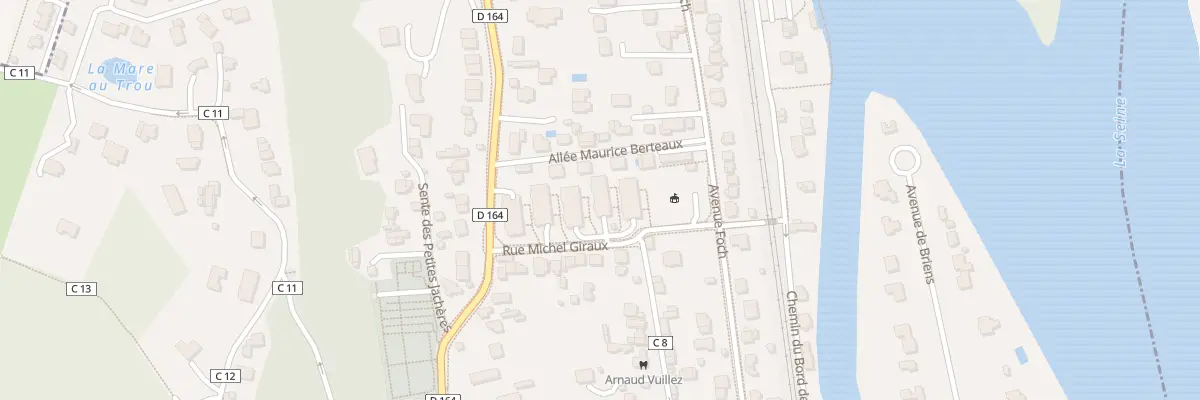 Plan du 132 Rue Michel Giraux à Villennes-sur-Seine