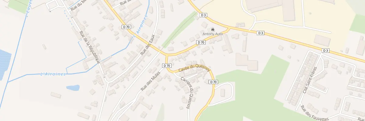 Plan du 2 Rue du Huit Mai à Longpré-les-Corps-Saints