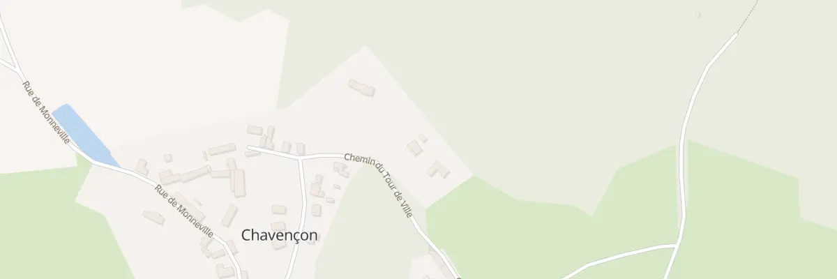 Plan du 3 Che du Tour de Ville à Chavençon