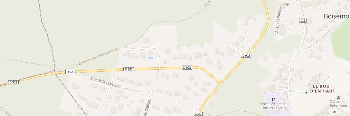 Plan du 8B Rue de Meulan à Boisemont