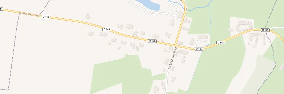 Plan du 6 Rue du Haut Pays à Aix-en-Ergny