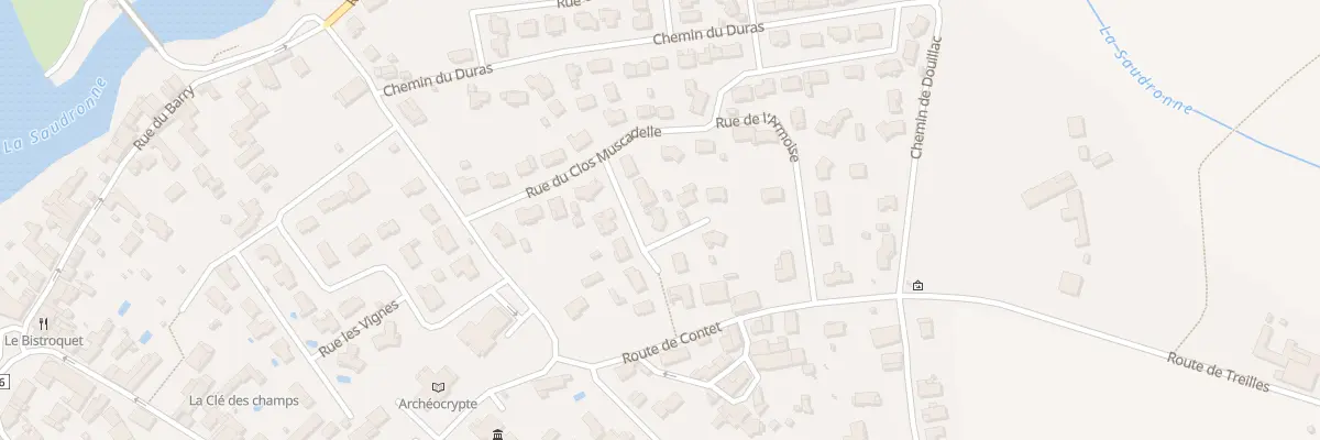 Plan du 5 Imp du Clos Muscadelle à Lagrave