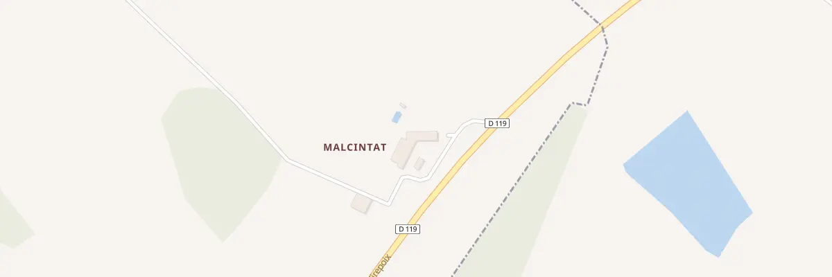 Plan du 35 Malcintat à Orsans