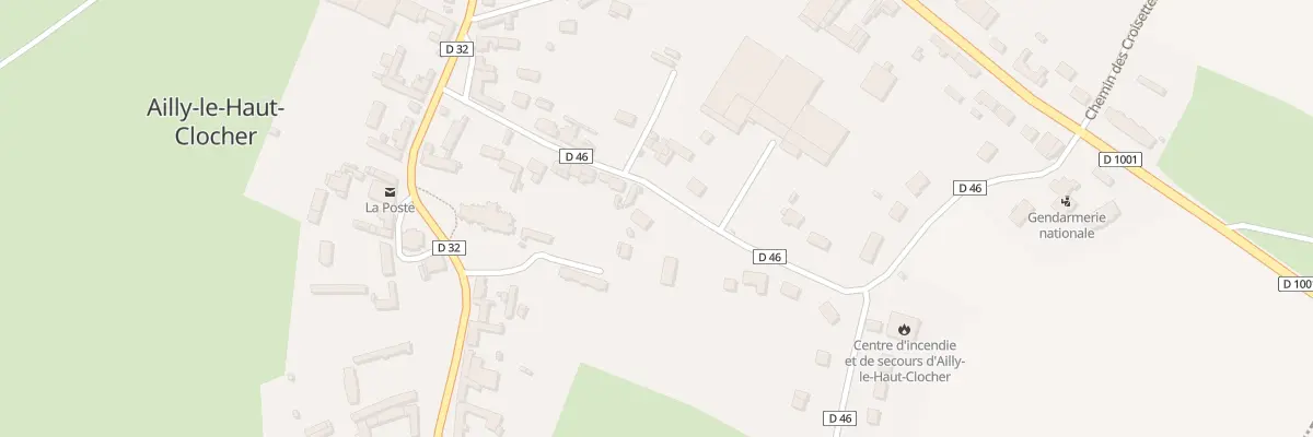 Plan du 18 Rue de la Poste à Ailly-le-Haut-Clocher