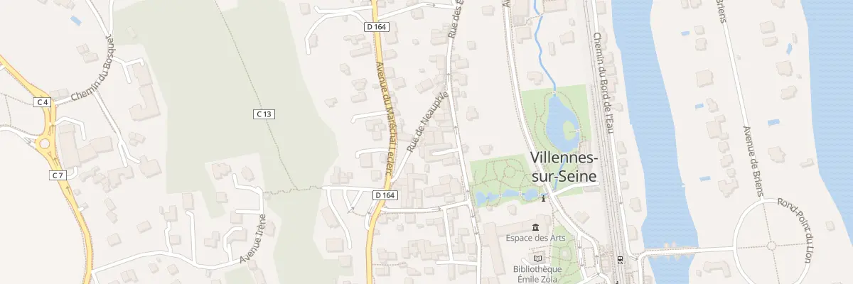 Plan du 58 Rue de Neauphles à Villennes-sur-Seine