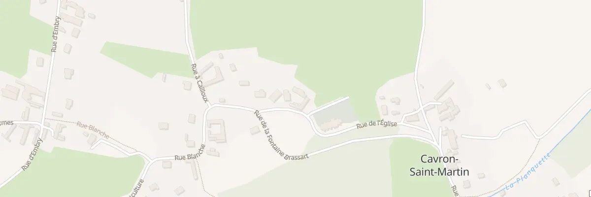Plan du 8 Rue de l’Eglise à Cavron-Saint-Martin