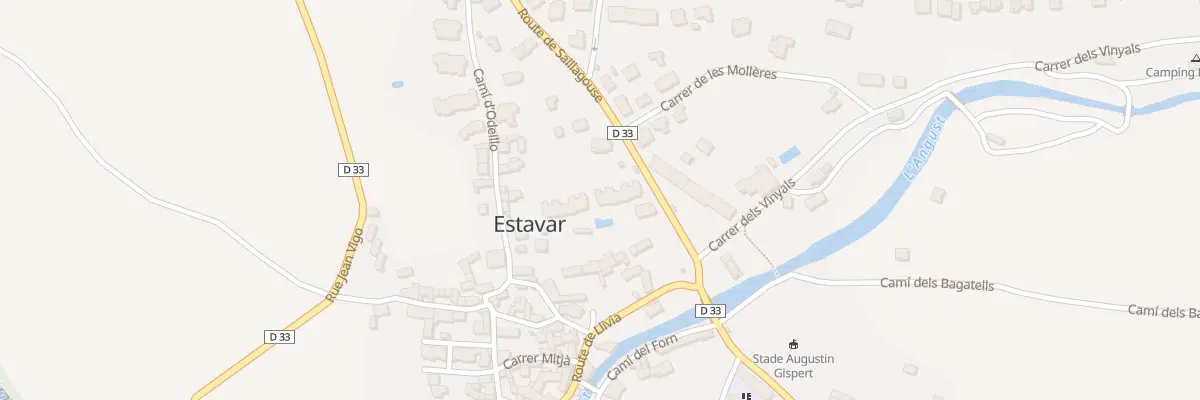 Plan du 5001F Rte de Font-romeu à Estavar