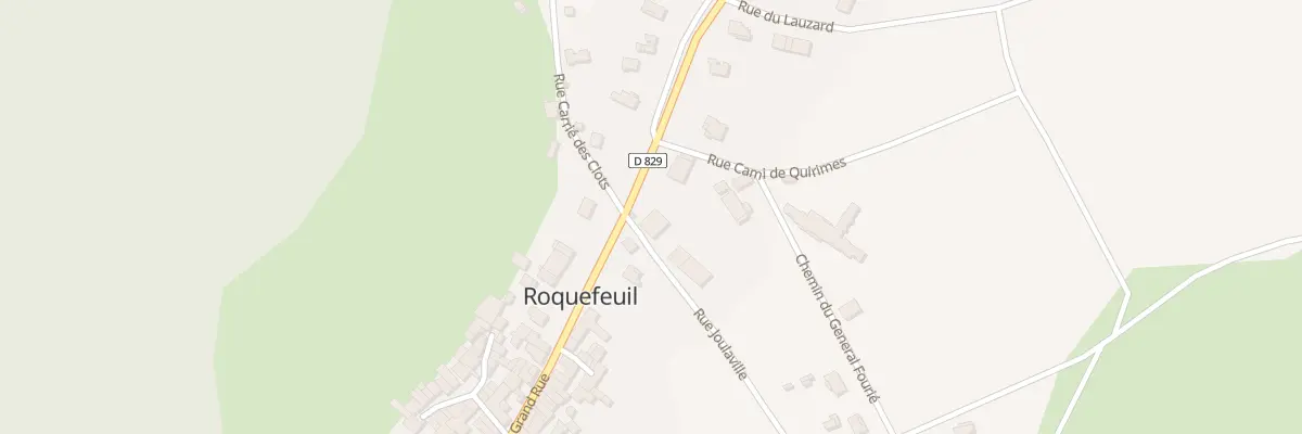 Plan du 21 Rue Barry de la Paouso à Roquefeuil