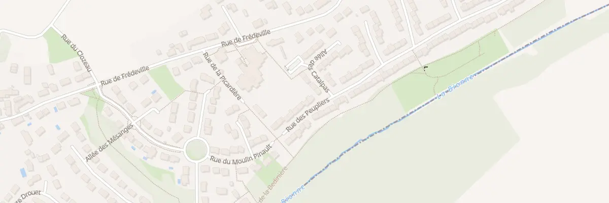 Plan du 13 Rue des Peupliers à Saint-Jean-de-Braye