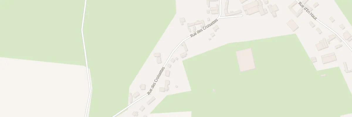 Plan du 11 Rue des Croisettes à Bussus-lès-Yaucourt