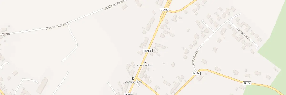 Plan du 63 Av du Mar Foch à Massay