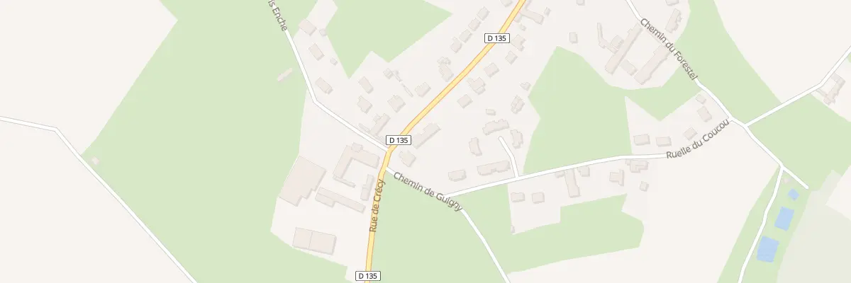 Plan du 445 Rue de Crecy à Capelle-lès-Hesdin