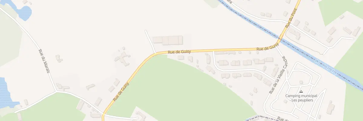 Plan du 584 Rue de Guisy à Bouin-Plumoison