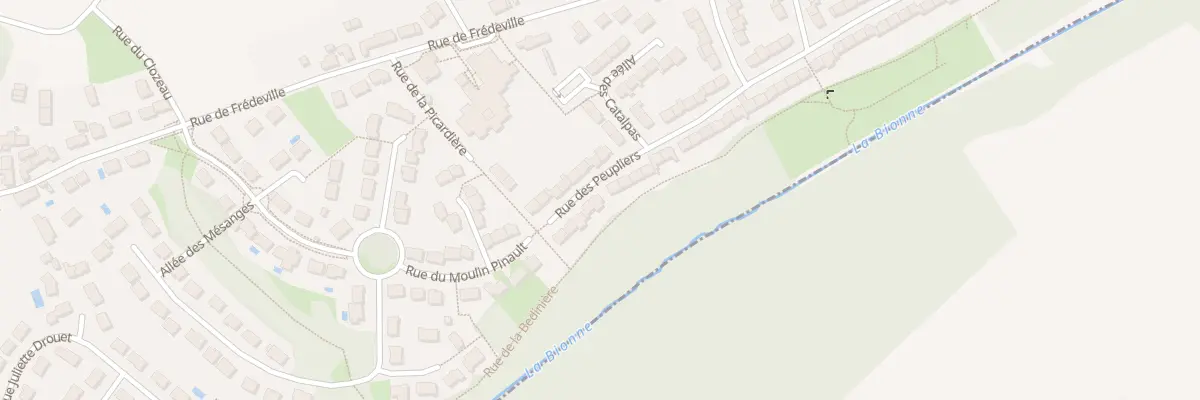 Plan du 10 Rue des Peupliers à Saint-Jean-de-Braye