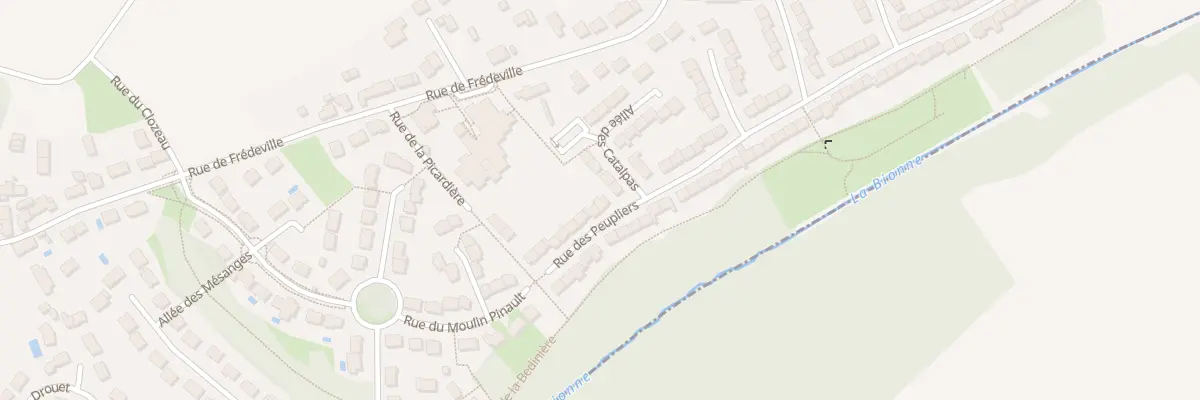Plan du 15 Rue des Peupliers à Saint-Jean-de-Braye
