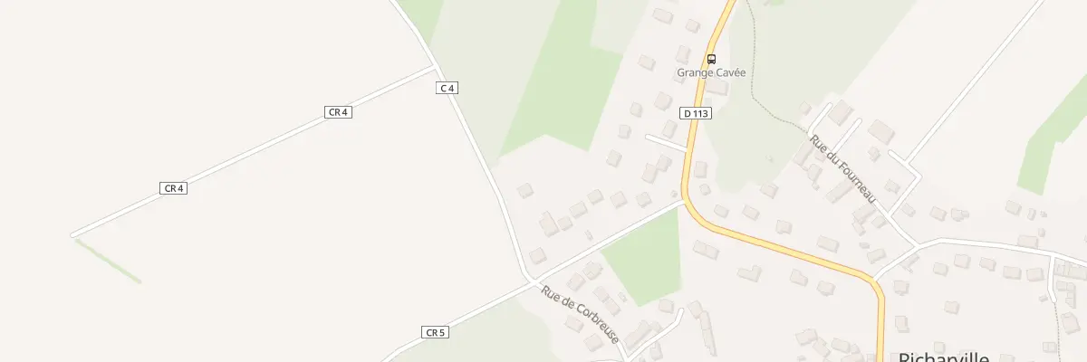 Plan du 5 Rue de la Butte à Richarville