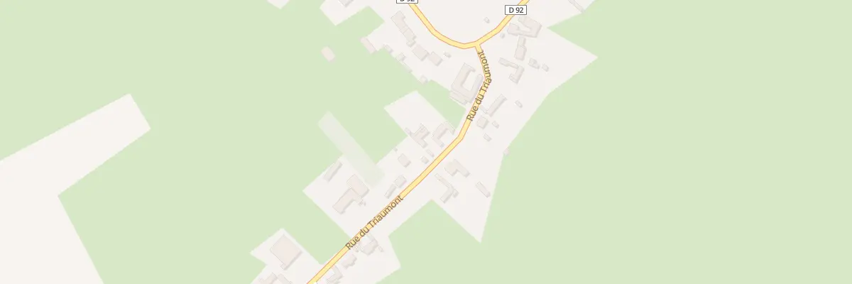Plan du 6 Rue du Triaumont à Campagne-lès-Boulonnais