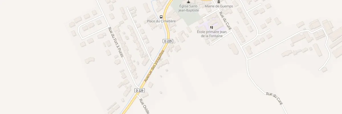 Plan du 920 Av des Jonquilles Cd 229 à Guemps